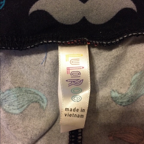 OS leggings - mustaches - Picture 3 of 5